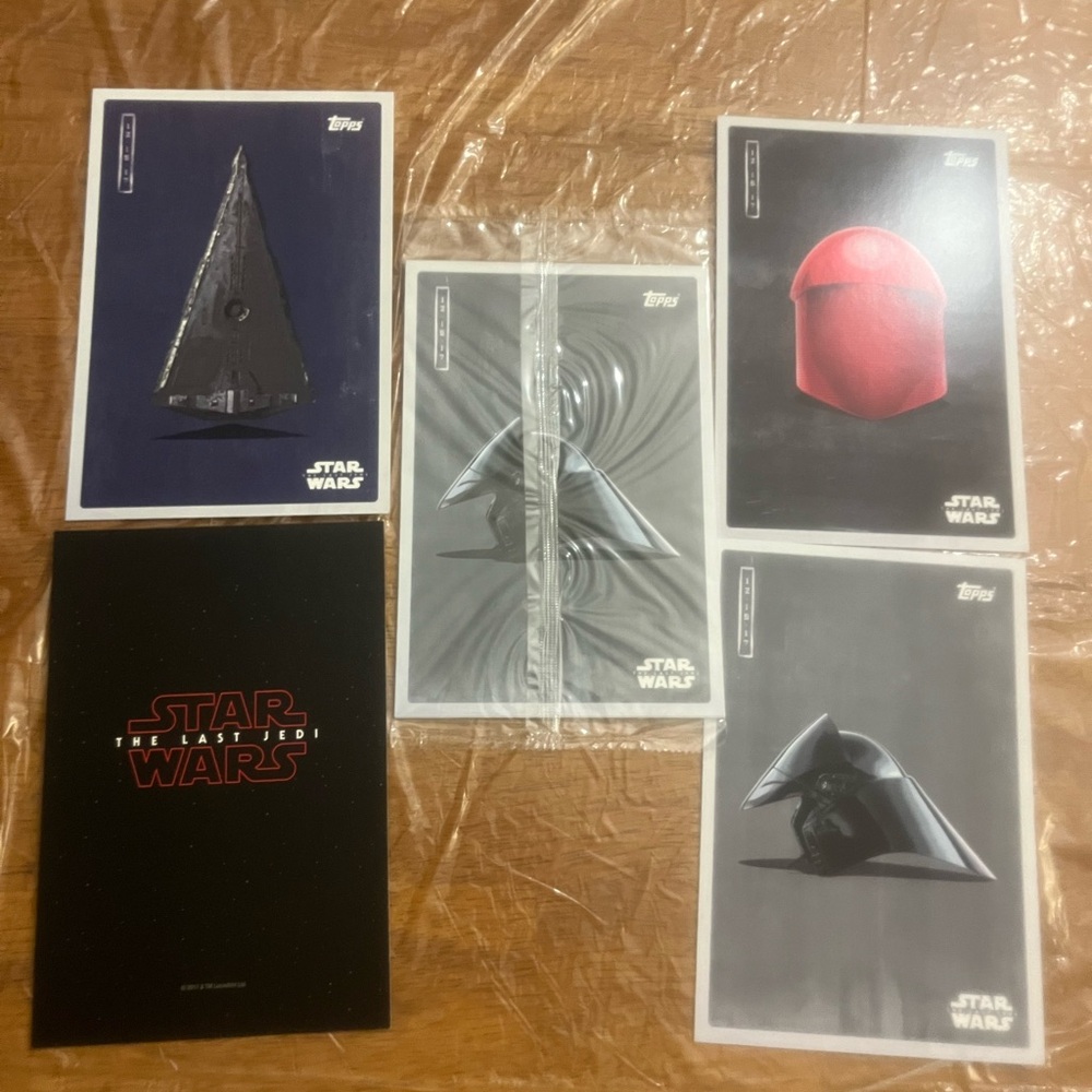 2/$14.00 Star Wars Cards
